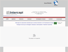 Tablet Screenshot of intercapi.com.br